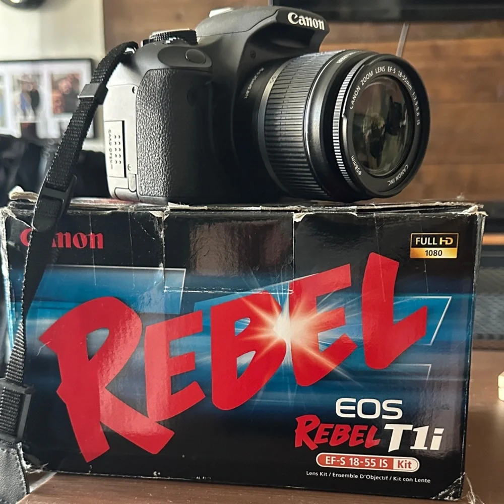 Canon Rebel T1i Black Digital Camera